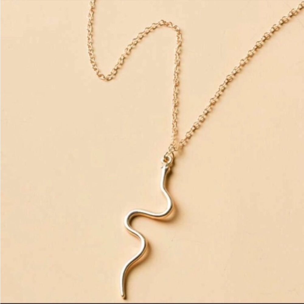 1 left! 🆕 Best seller! Gold Snake chain necklace choker - Picture 5 of 5